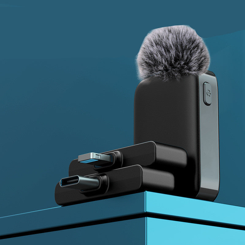 Kabelloses Lavalier-Mikrofon mit Dual-Core Geräuschunterdrückung – Profi-Sound ohne Kabel