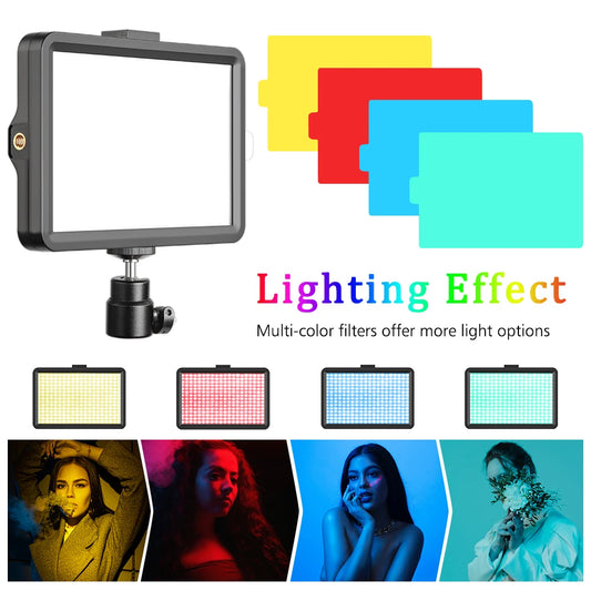 LED Selfie-Ringlicht 16 cm mit Smartphone-Halterung und Stativ | Perfekt für TikTok, YouTube & Videokonferenzen