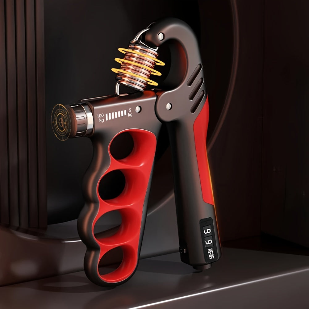 💪 Handkrafttrainer 5–100 kg – Mechanischer Handgripper mit Zählfunktion & verstellbarem Widerstand
