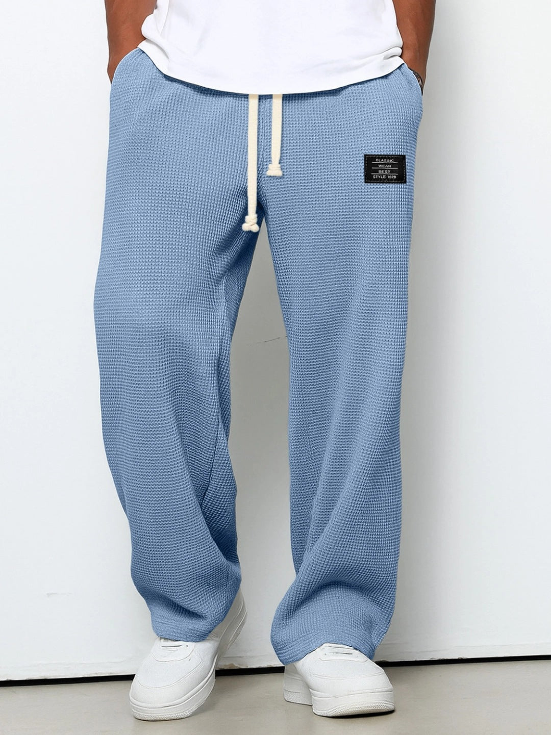 Lässige Herren Freizeit- und Sporthose mit Kordelzug & Taschen