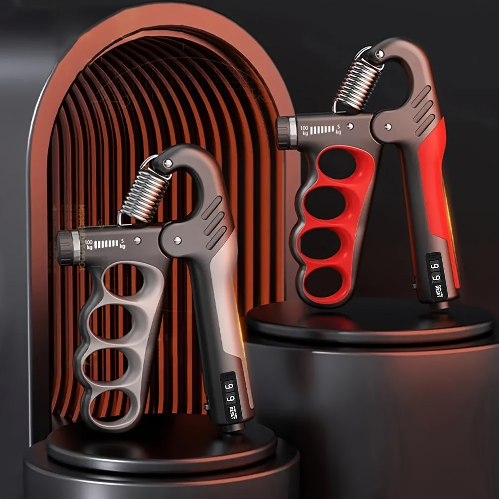 💪 Handkrafttrainer 5–100 kg – Mechanischer Handgripper mit Zählfunktion & verstellbarem Widerstand