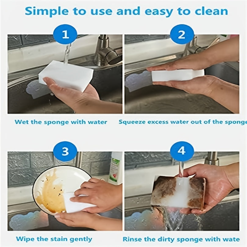 🧽 Magic Sponge Radierer – Multifunktionale Reinigungsschwämme