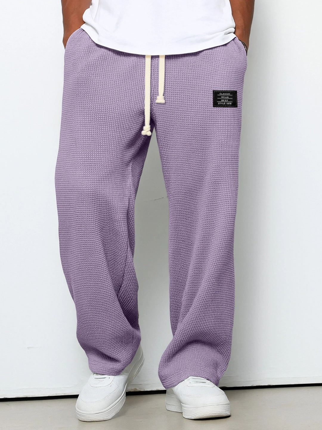 Lässige Herren Freizeit- und Sporthose mit Kordelzug & Taschen
