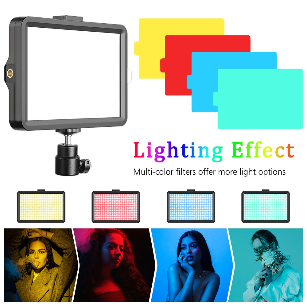 LED Selfie-Ringlicht 16 cm mit Smartphone-Halterung und Stativ | Perfekt für TikTok, YouTube & Videokonferenzen