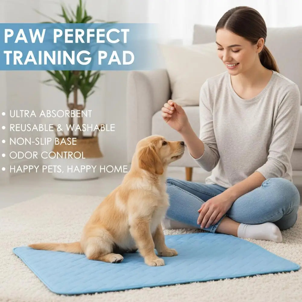 Selbstkühlende Hundematte & Katzenmatte, Atmungsaktiv und Waschbar, Kühlende Sommer-Liegematte, Größen S bis XXL
